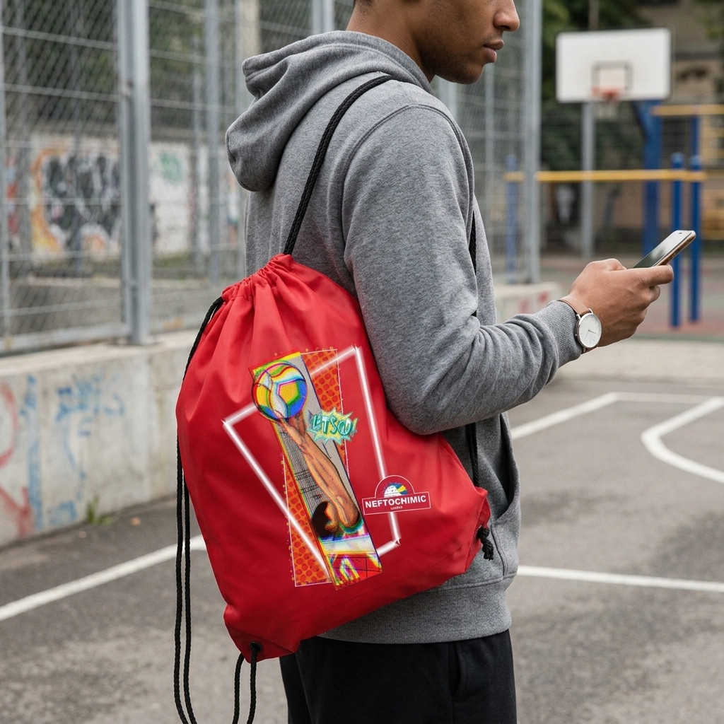 Projects Bakery x Neftohimik – Project Bakery Art Sports Bag - Image 2