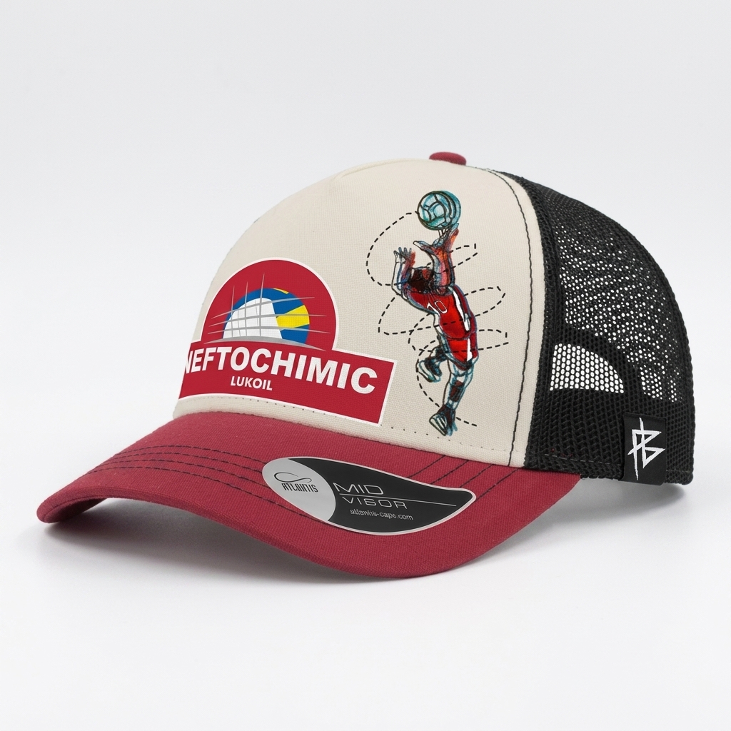 Projects Bakery x Neftohimik – Volley Trucker Cap - Image 7