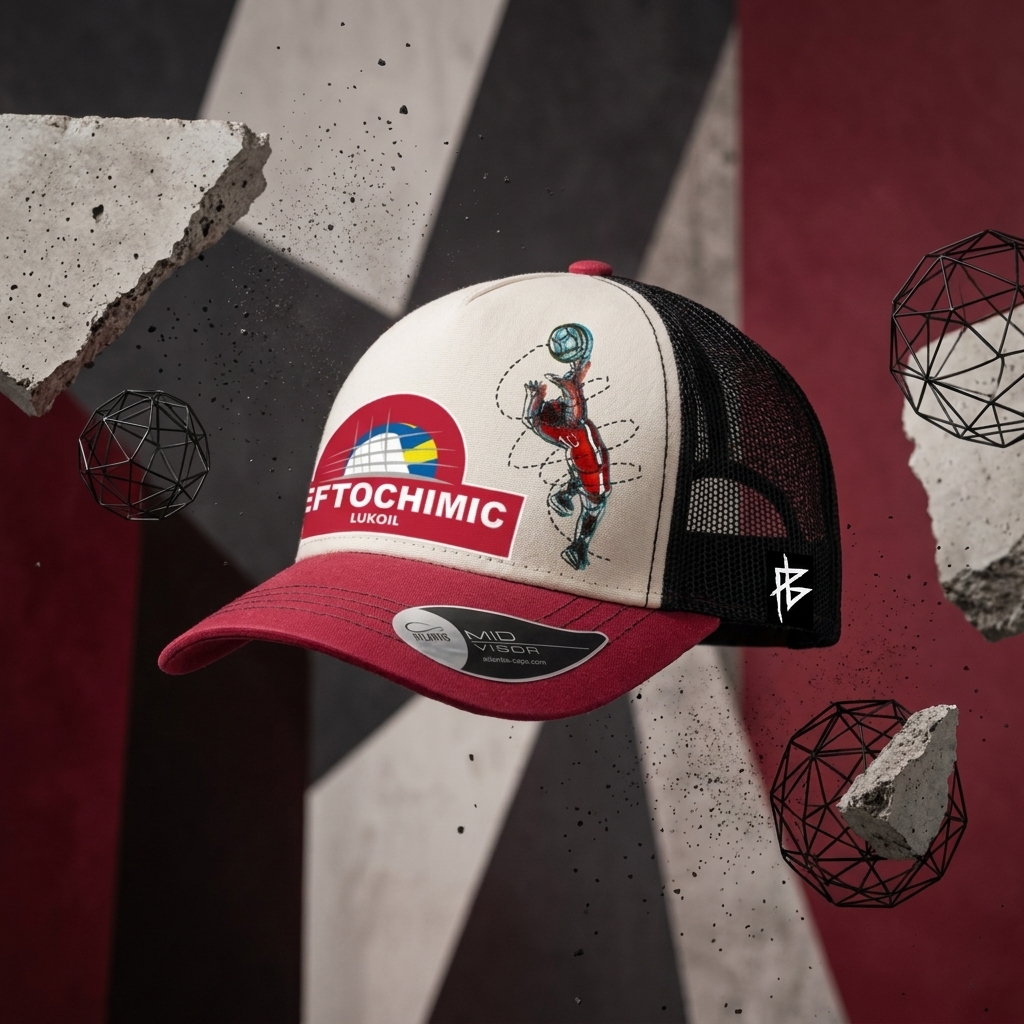 Projects Bakery x Neftohimik – Volley Trucker Cap - Image 8