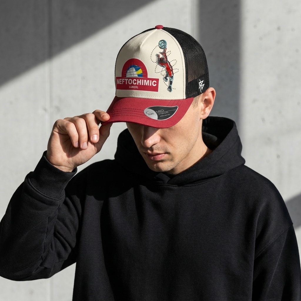 Projects Bakery x Neftohimik – Volley Trucker Cap - Image 9