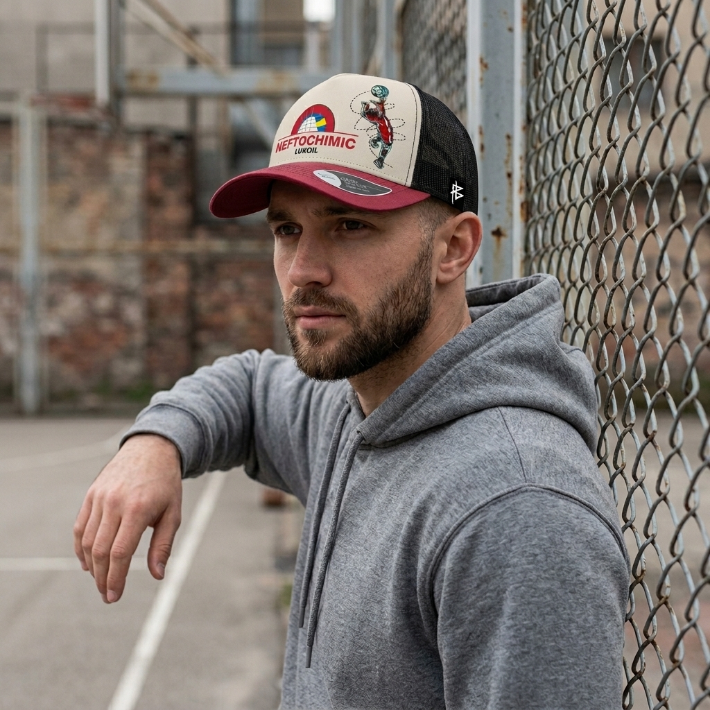 Projects Bakery x Neftohimik – Volley Trucker Cap - Image 10