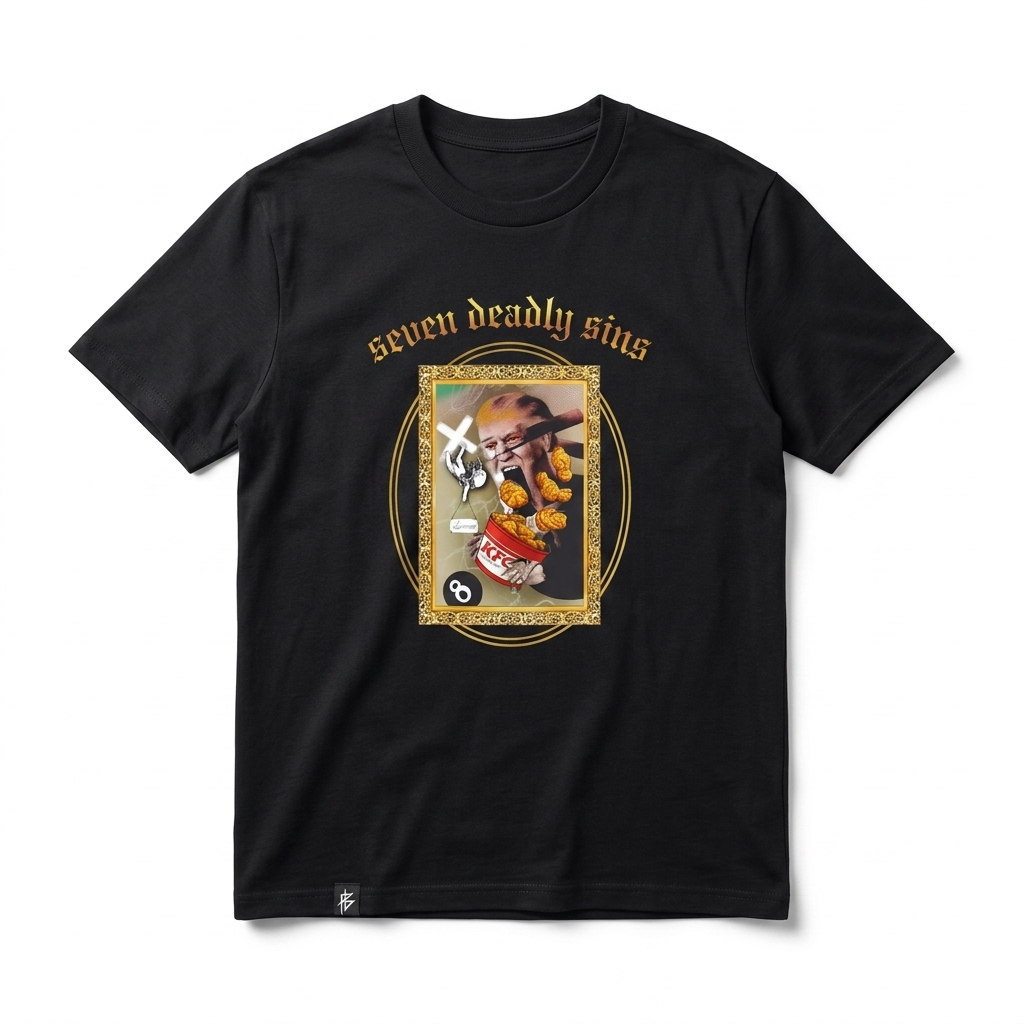 Sins of Power – Wrath Tee - Image 3