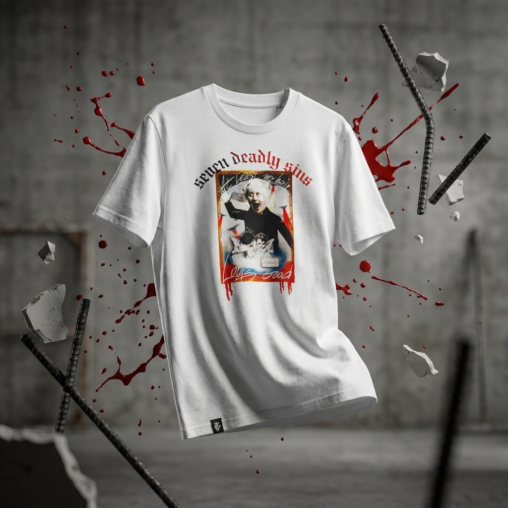 Sins of Power – Wrath Tee - Image 3