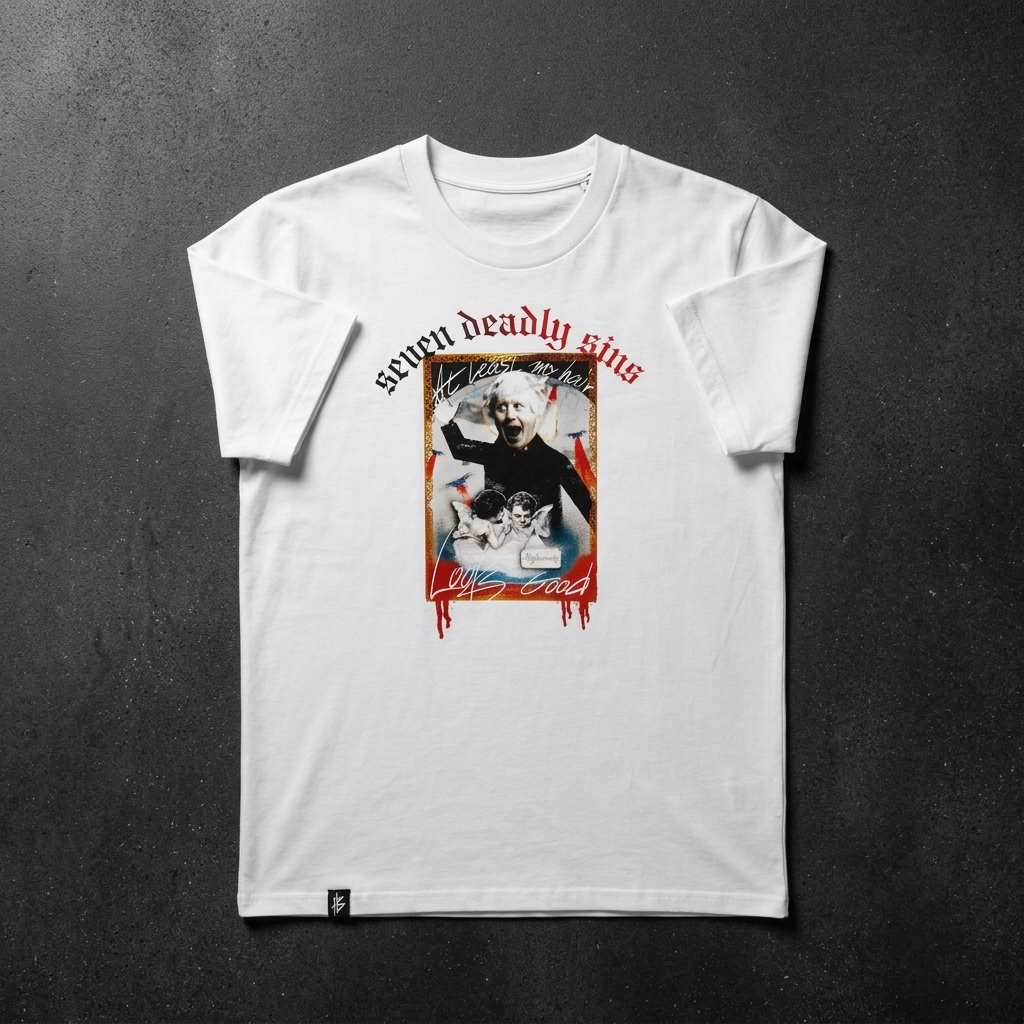 Sins of Power – Wrath Tee - Image 2