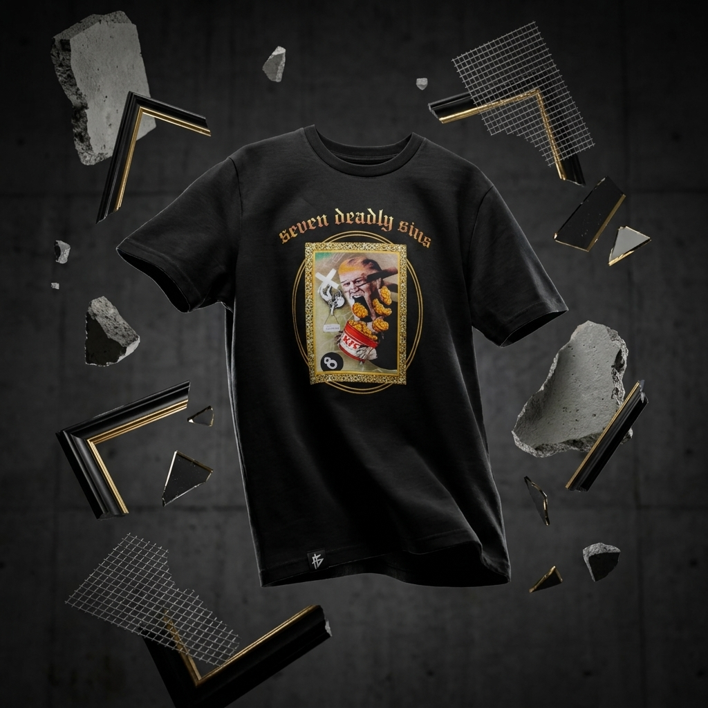 Sins of Power – Wrath Tee - Image 2