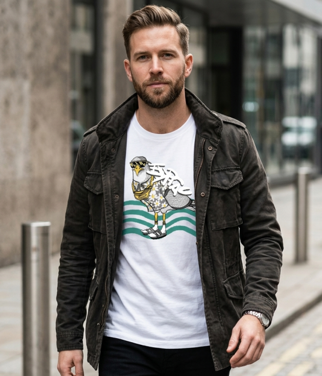 Projects Bakery x Burgas – Seagull Tee