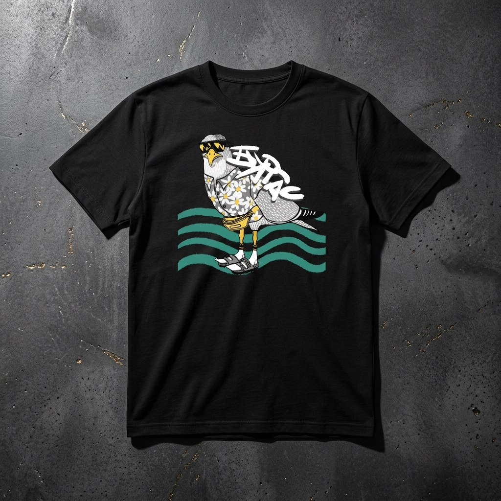 Projects Bakery x Burgas – Seagull Tee - Image 6