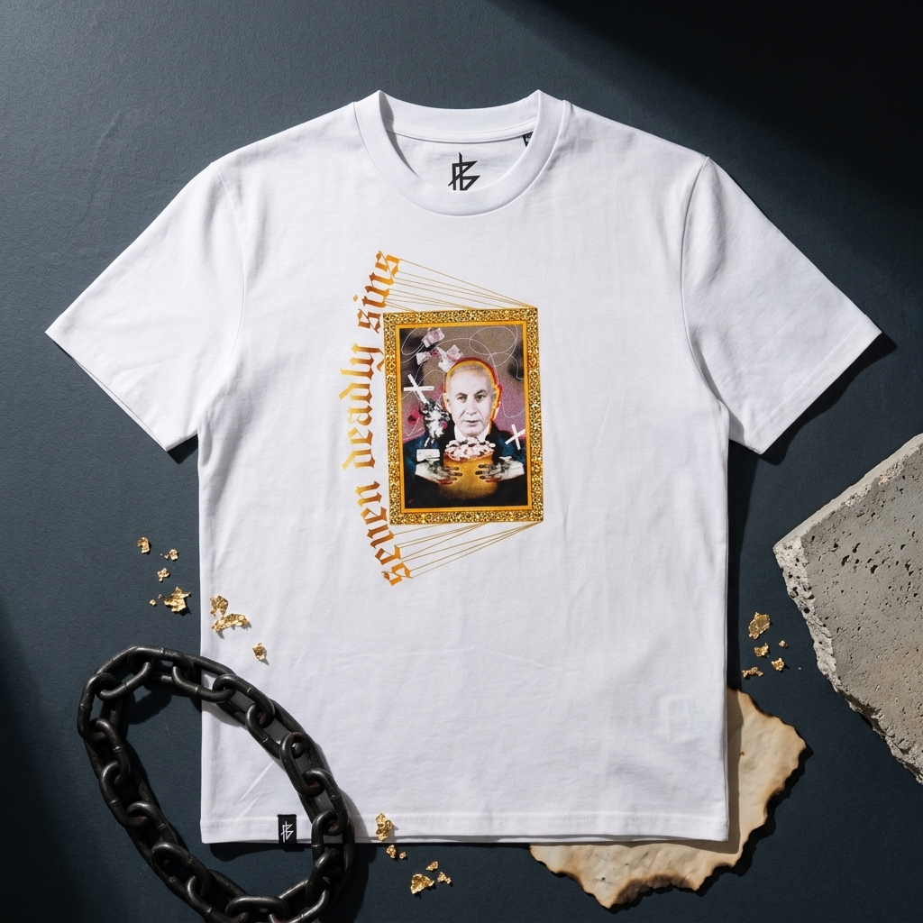 Sins of Power – Greed Tee - Image 3