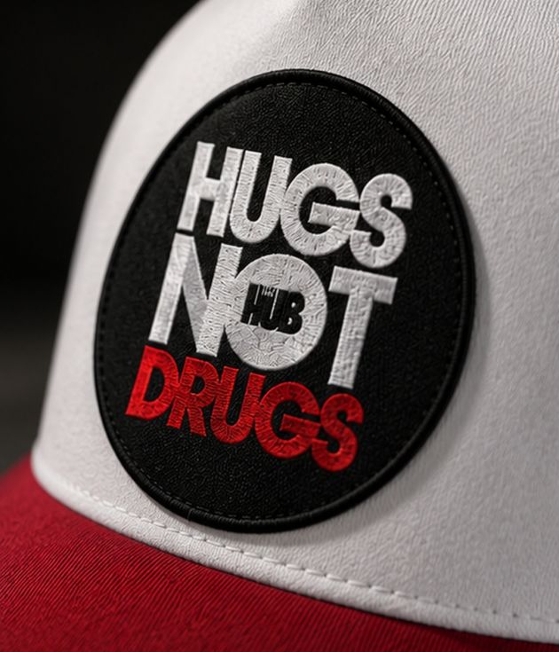 Projects Bakery x The HUB – Hugs Not Drugs Cap