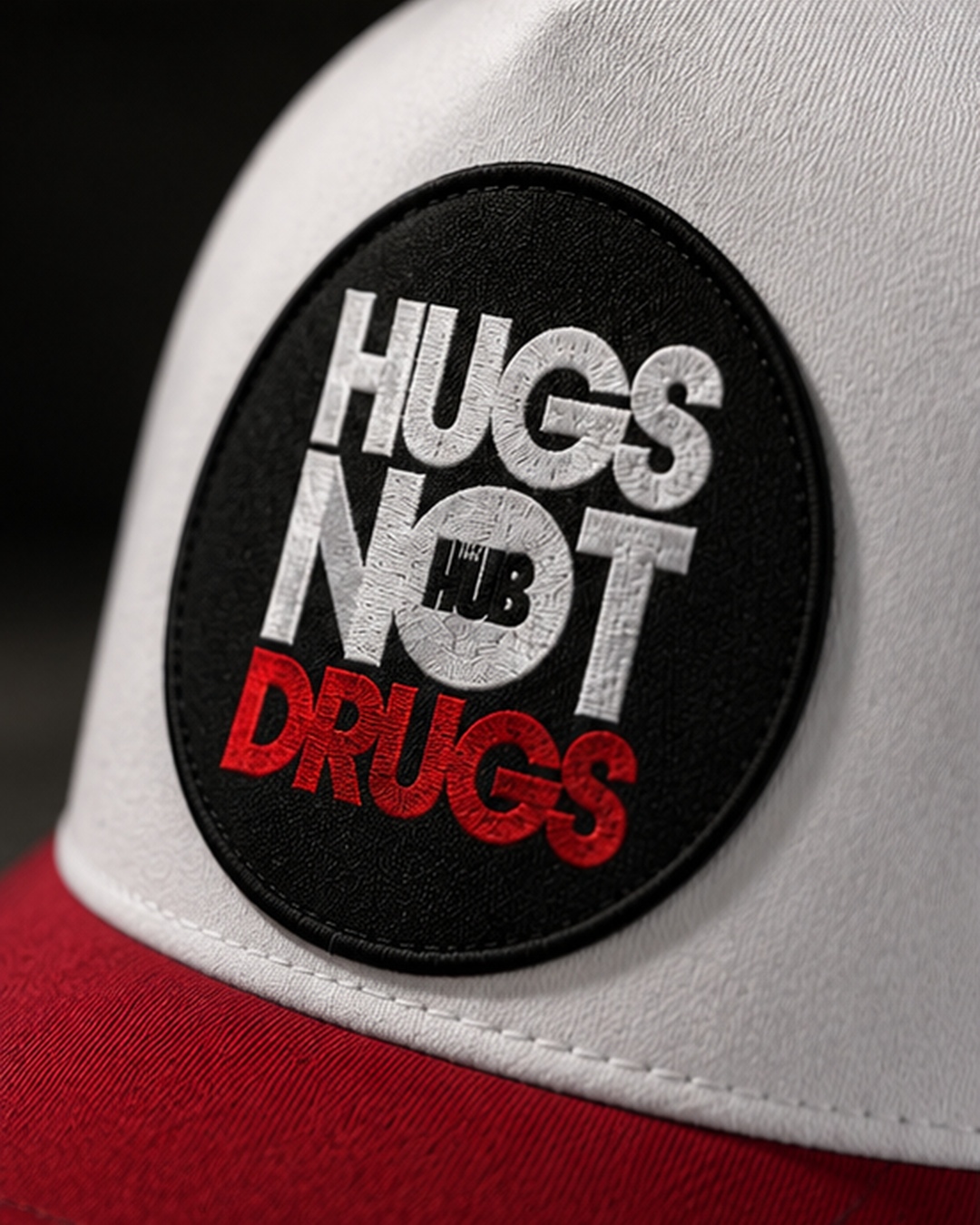 Projects Bakery x The HUB – Hugs Not Drugs Cap