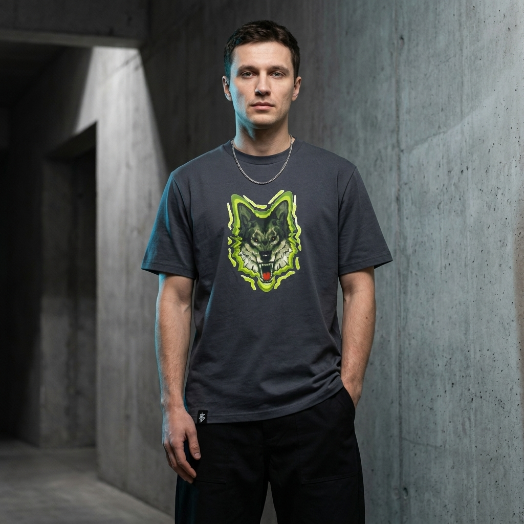Stay Wild – Wild Wolf Tee - Image 4