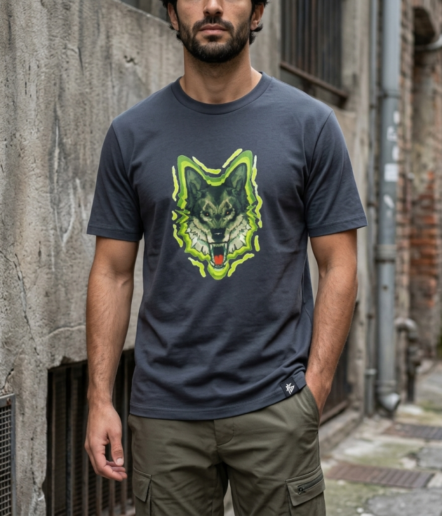 Stay Wild – Wild Wolf Tee