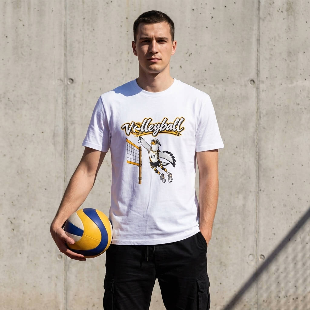 Volleyball - Serve It Up Tee - Image 4